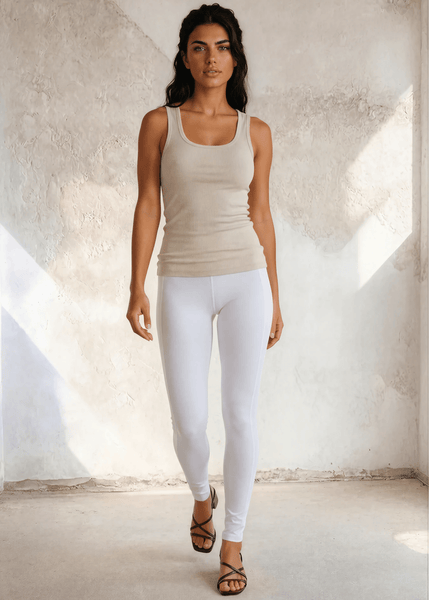 Tummy Tucker Tank Top (Egg Nog) - Image 2