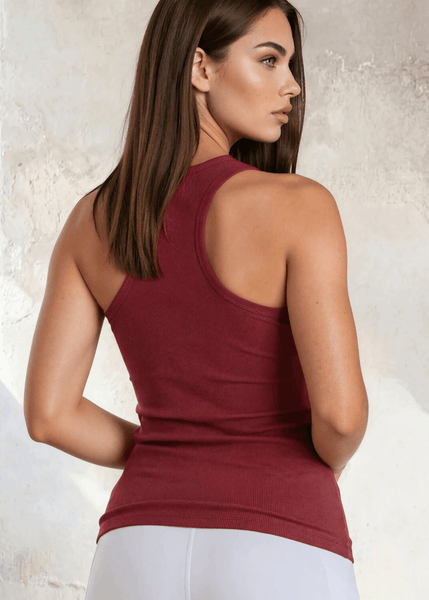 Tummy Tucker Tank Top (Red) - Image 2