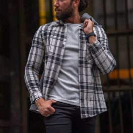 Black-Gray Lumberjack Shirt