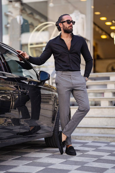 Black Long Sleeve Shirt - Image 3