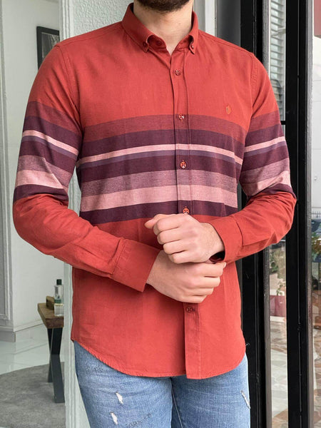 Patterned Tile Long Sleeve Shirt - Image 3