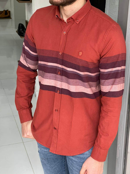 Patterned Tile Long Sleeve Shirt - Image 2