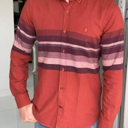 Patterned Tile Long Sleeve Shirt