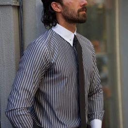 Striped Black Shirt