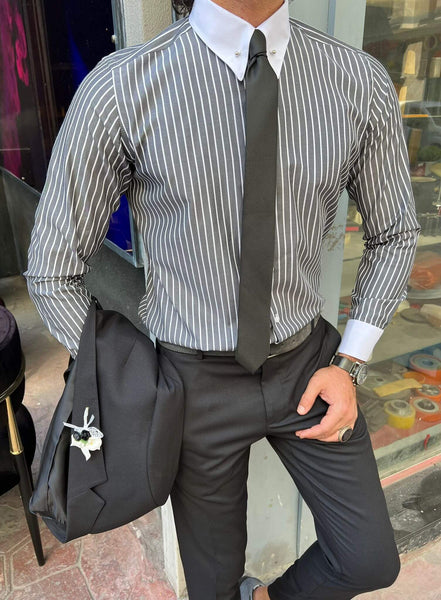 Striped Black Shirt - Image 5