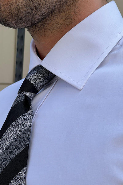 White Cotton Shirt - Image 2